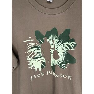 Jack Johnson Crewneck T Shirt Men's XL Green 100% Combed Cotton
